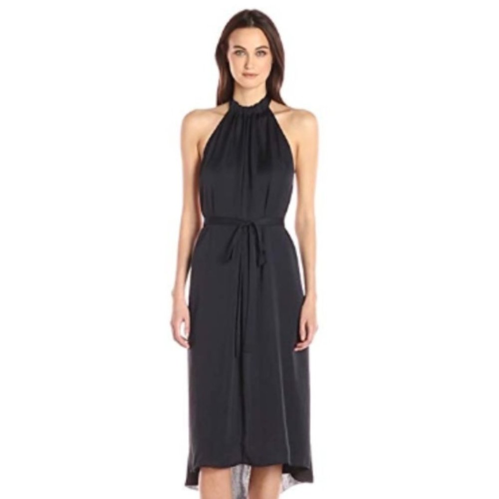 Theory elevate crepe black dress